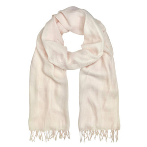 pink bamboo scarf
