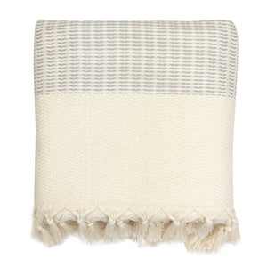 fair trade cotton throw blanket