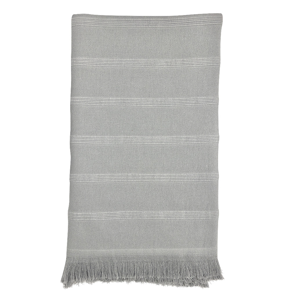 gray terry turkish towel