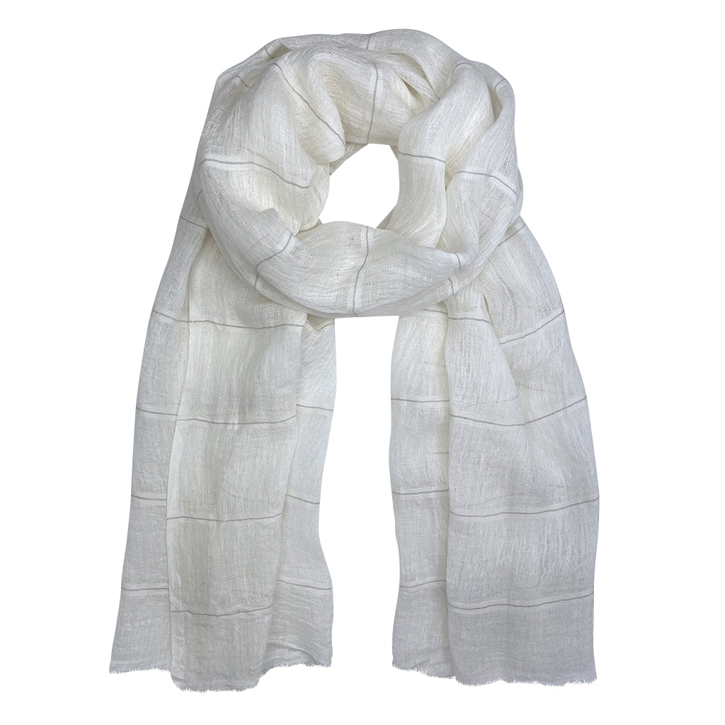linen wrap scarf