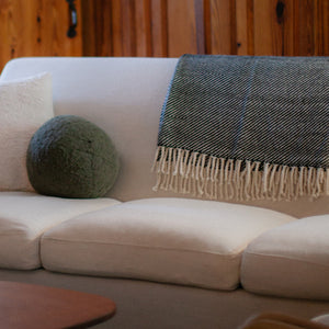 black white striped alpaca throw blanket
