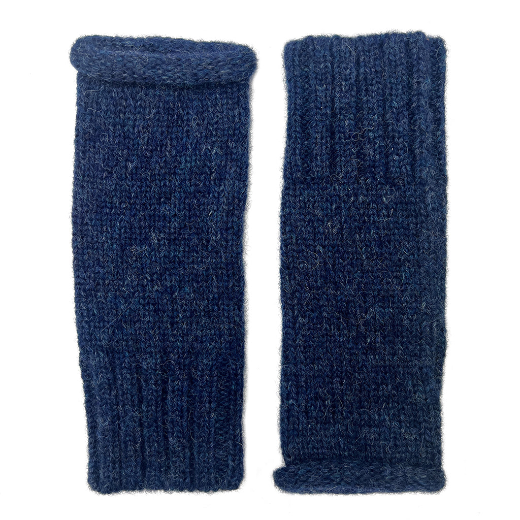 blue alpaca gloves fingerless