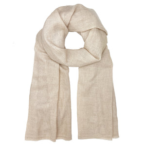 blush pink cashmere scarf