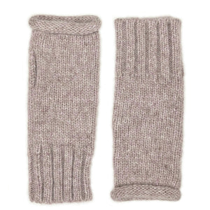 blush pink alpaca gloves
