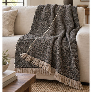 brown alpaca throw blanket