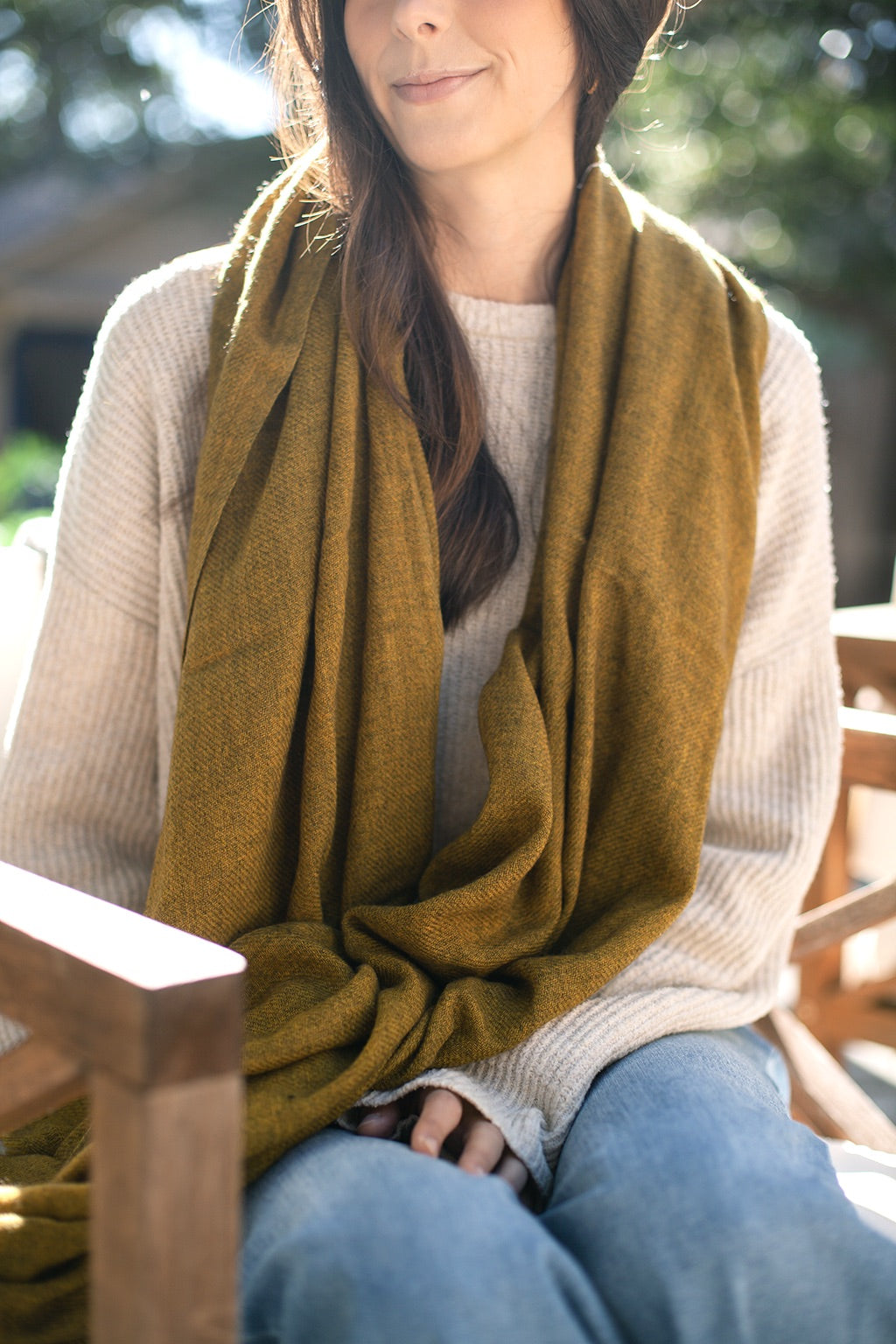 cashmere scarf fair trade