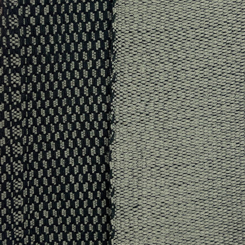 gray close up scarf