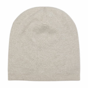cream cashmere beanie nepal