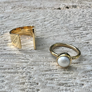 gold fair trade rings