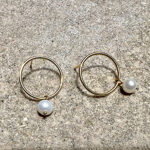fair trade pearl earrings