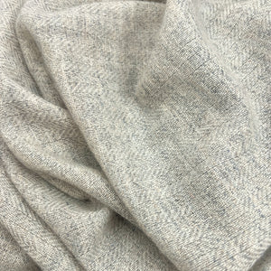 herringbone scarf close up
