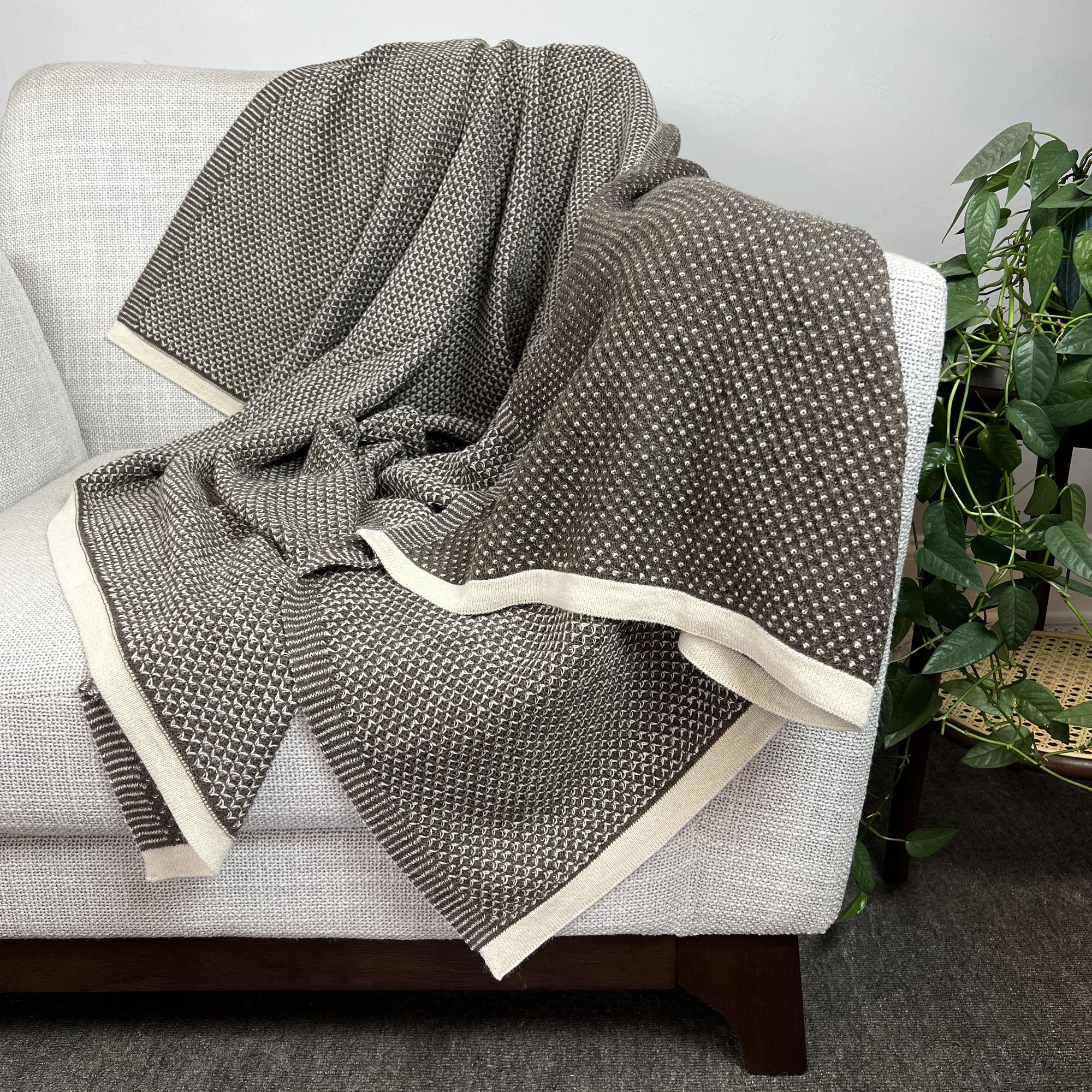 reversible alpaca throw blanket