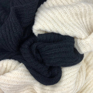 alpaca scarves knit