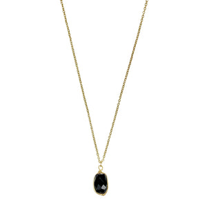black quartz necklace