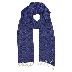blue diamond scarf