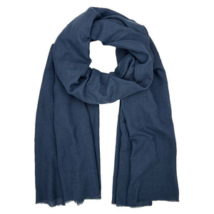 blue ethiopia scarf handmade