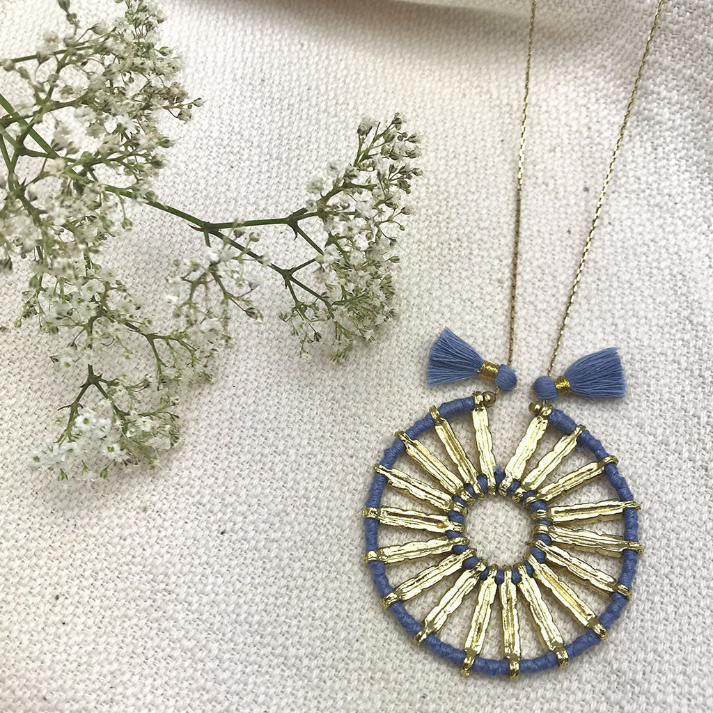 Blue Fair Trade Necklace