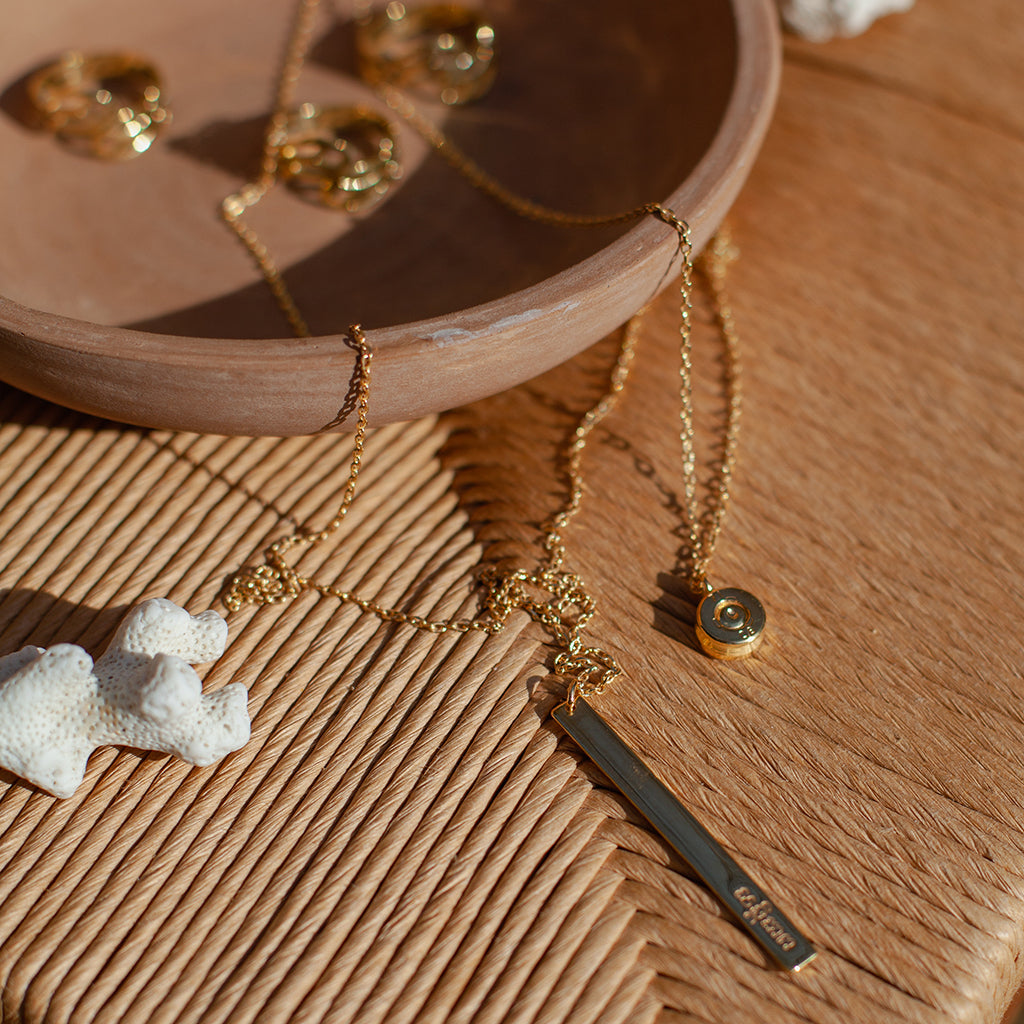 Haku Dragon Necklace (18k gold) – Luna Alaska Jewelry