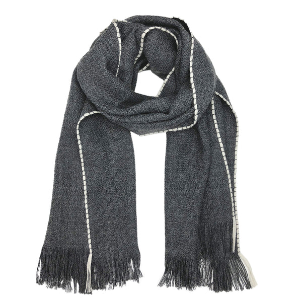 Shop Fair Trade Handmade Baby Alpaca Scarves from Peru | Slate +