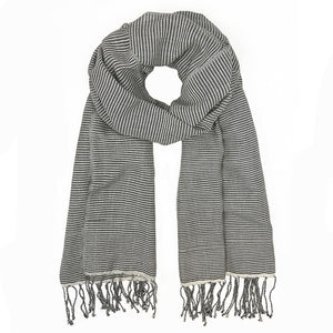 charcoal cambodia scarf
