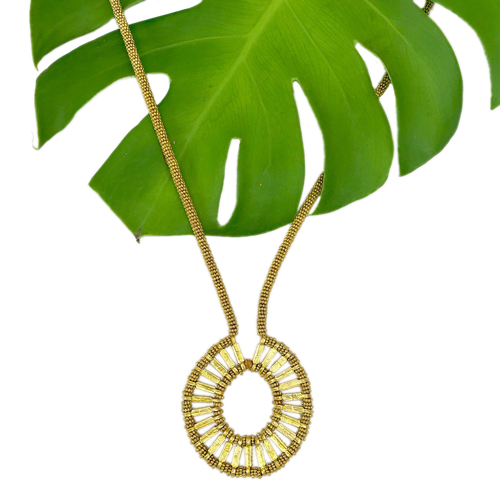 Fair Trade Gold Necklace