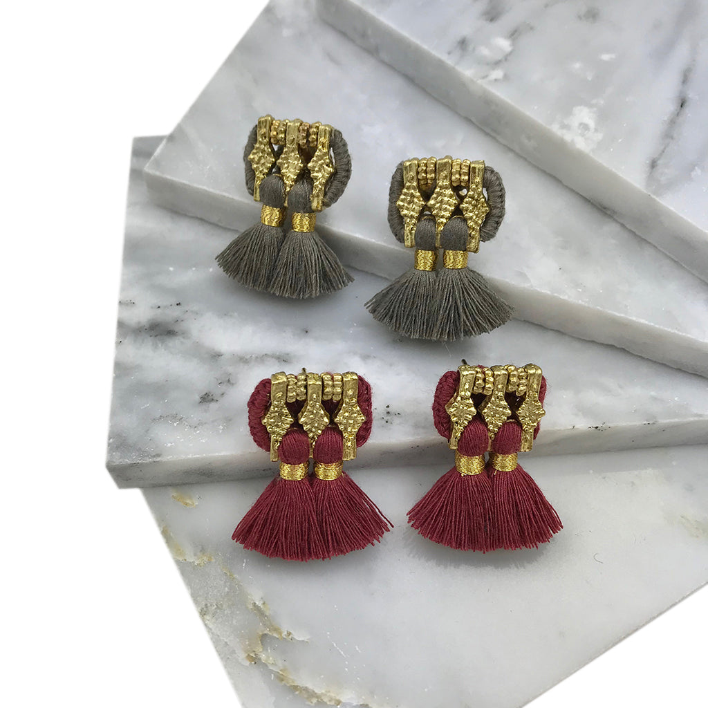 Indian Tassel Earrings