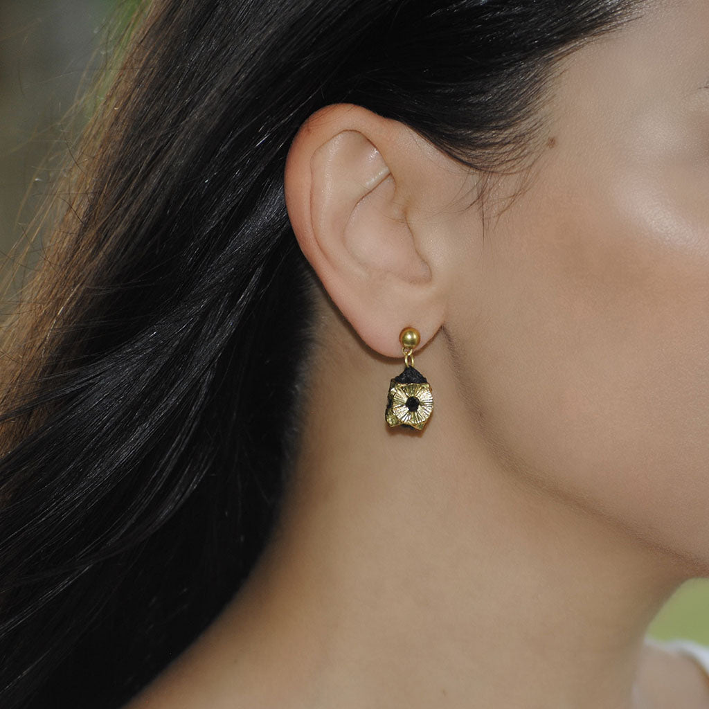 fair trade flower earrings