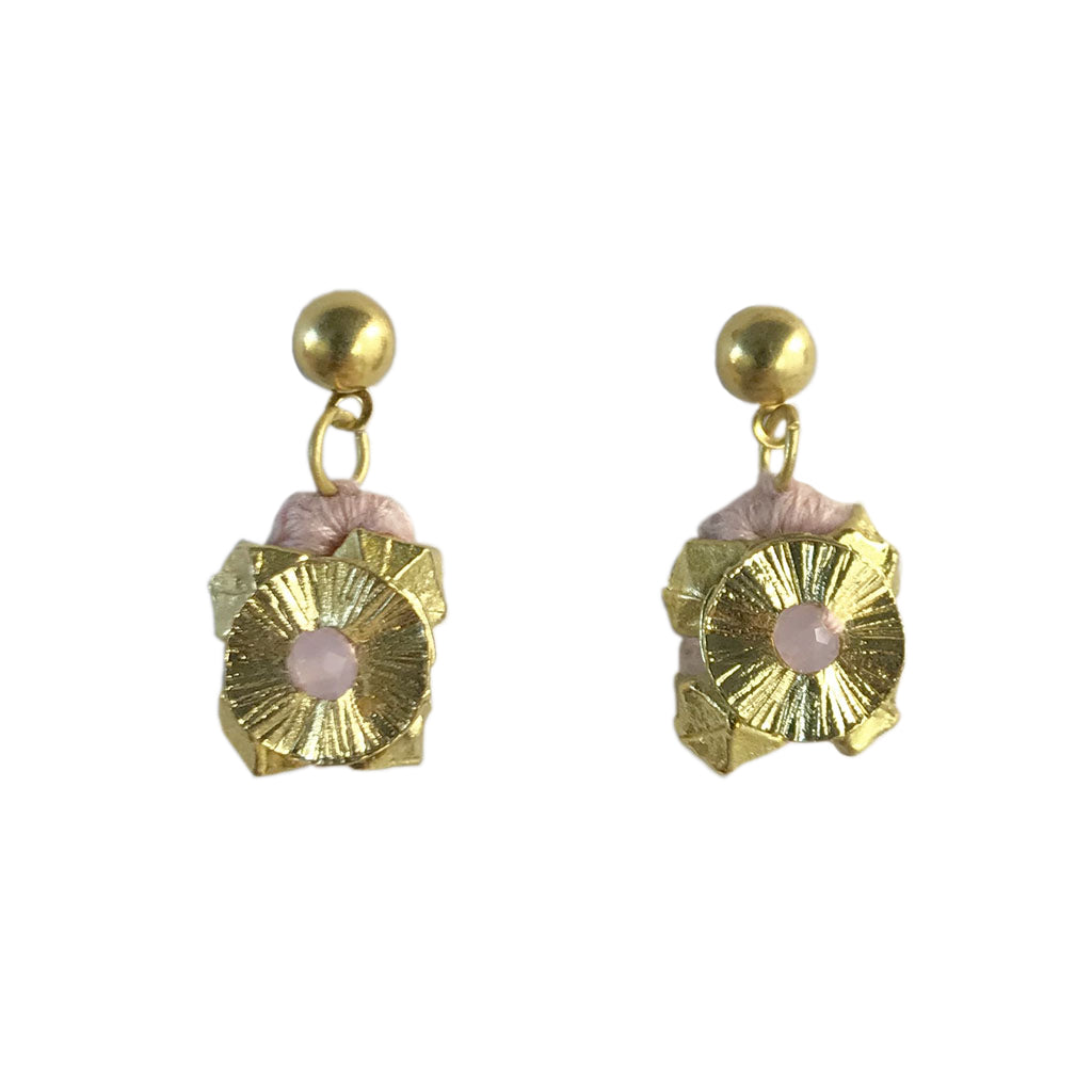 fair trade flower earrings