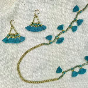 Turquoise Tassel Jewelry 