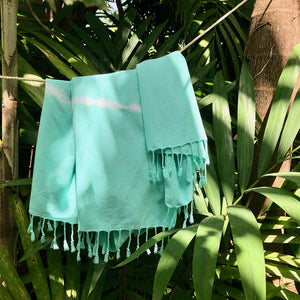 fair trade tie dye towel