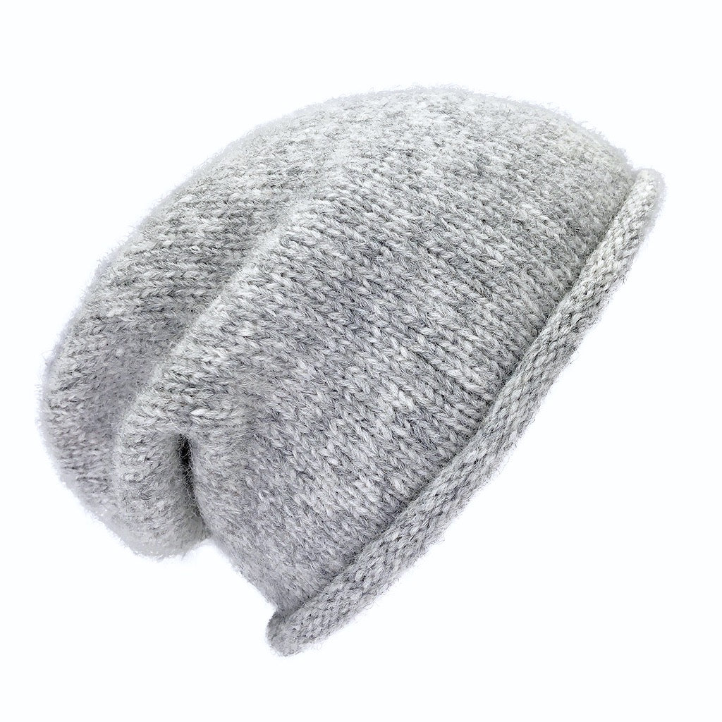 Shop Fair Trade Gray Knit Alpaca Beanies | Slate + Salt - SLATE + SALT