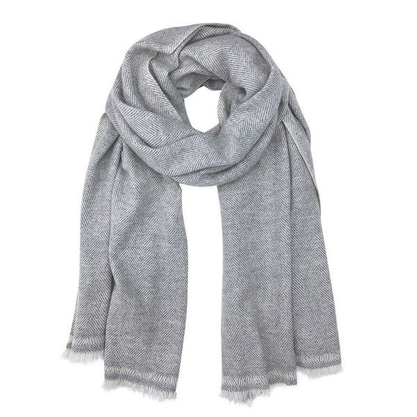 gray-herringbone-cashmere-