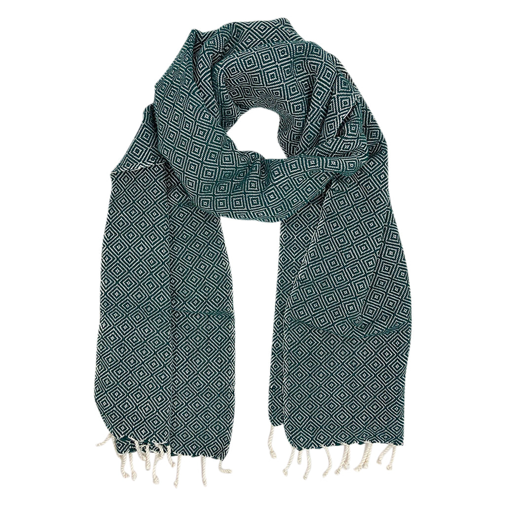 green diamond scarf