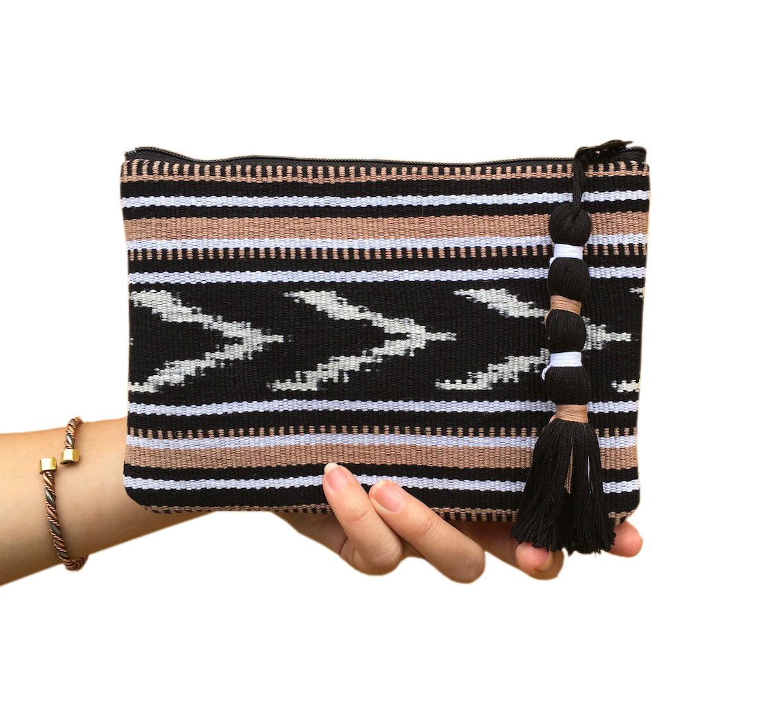 Ikat Backstrap Clutch Bags