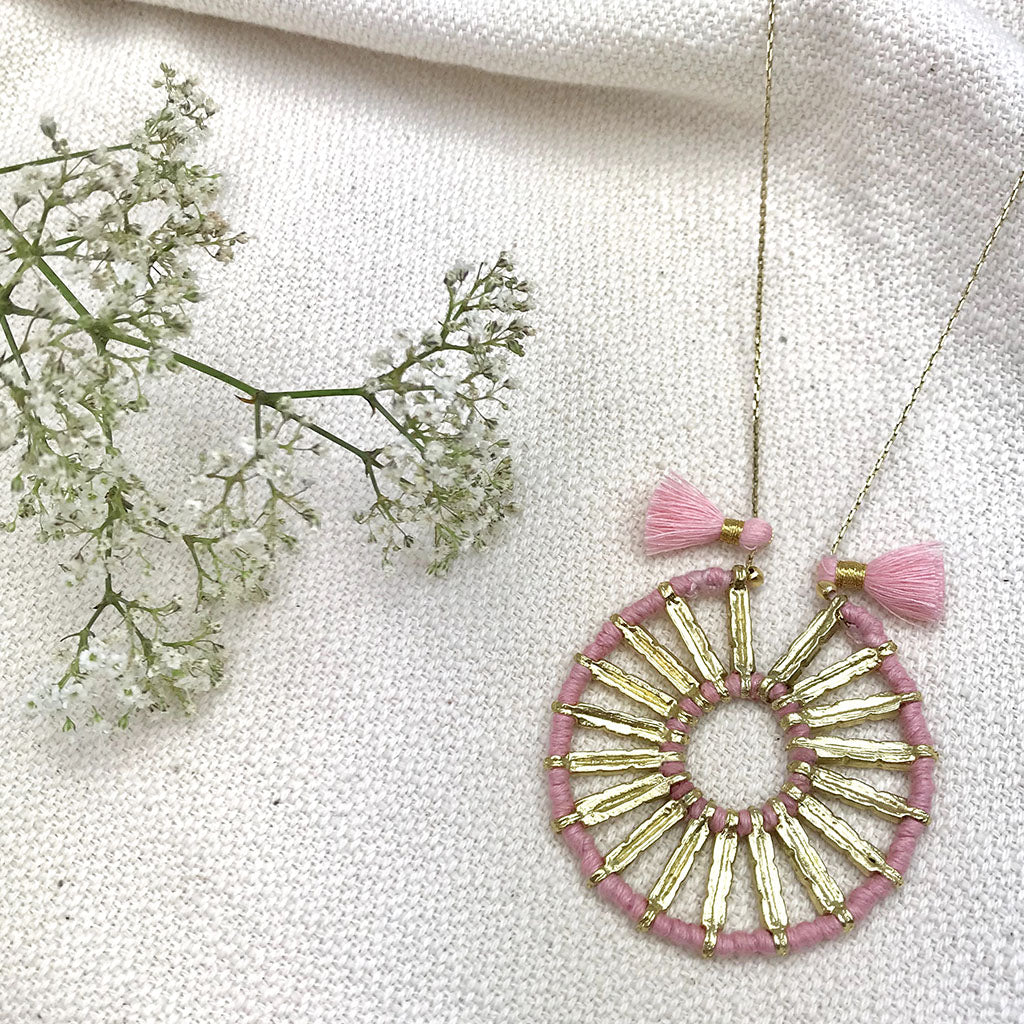 Pink Fair Trade Necklace