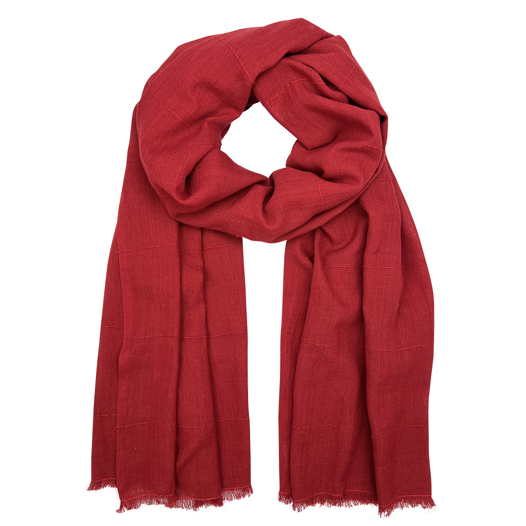 red ethiopia scarf