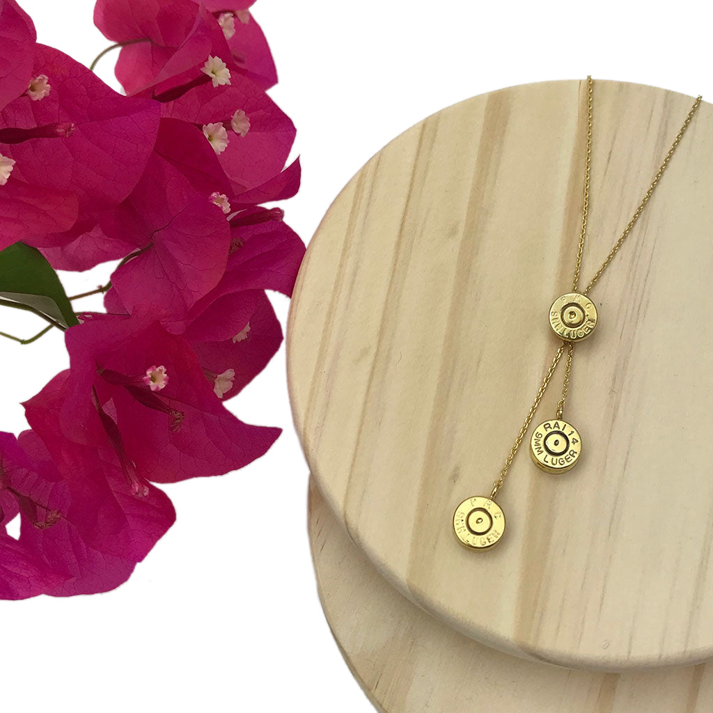 Cambodia Bullet Cluster Necklace