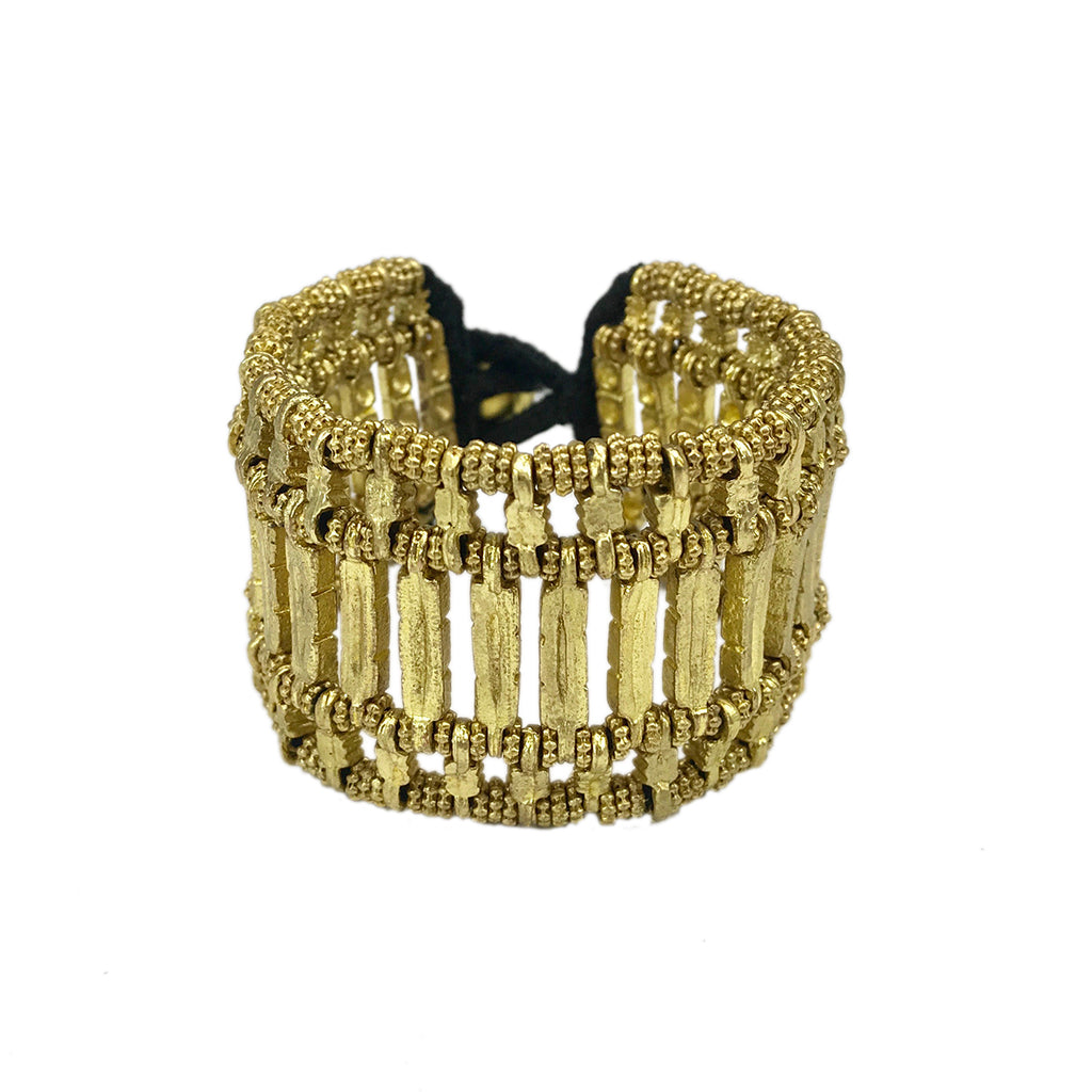 Slate + Salt Gold Cuff Bracelet