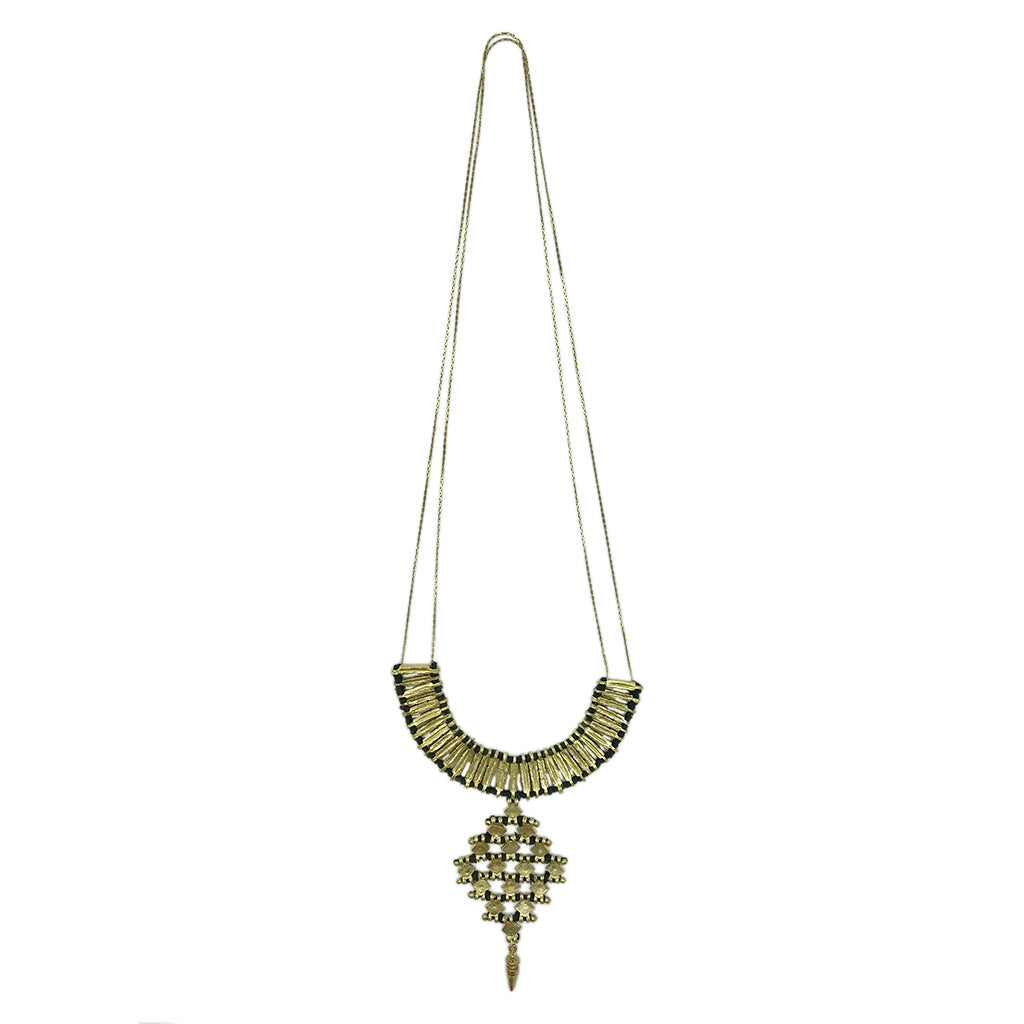 Gold Statement Fair Trade Necklace