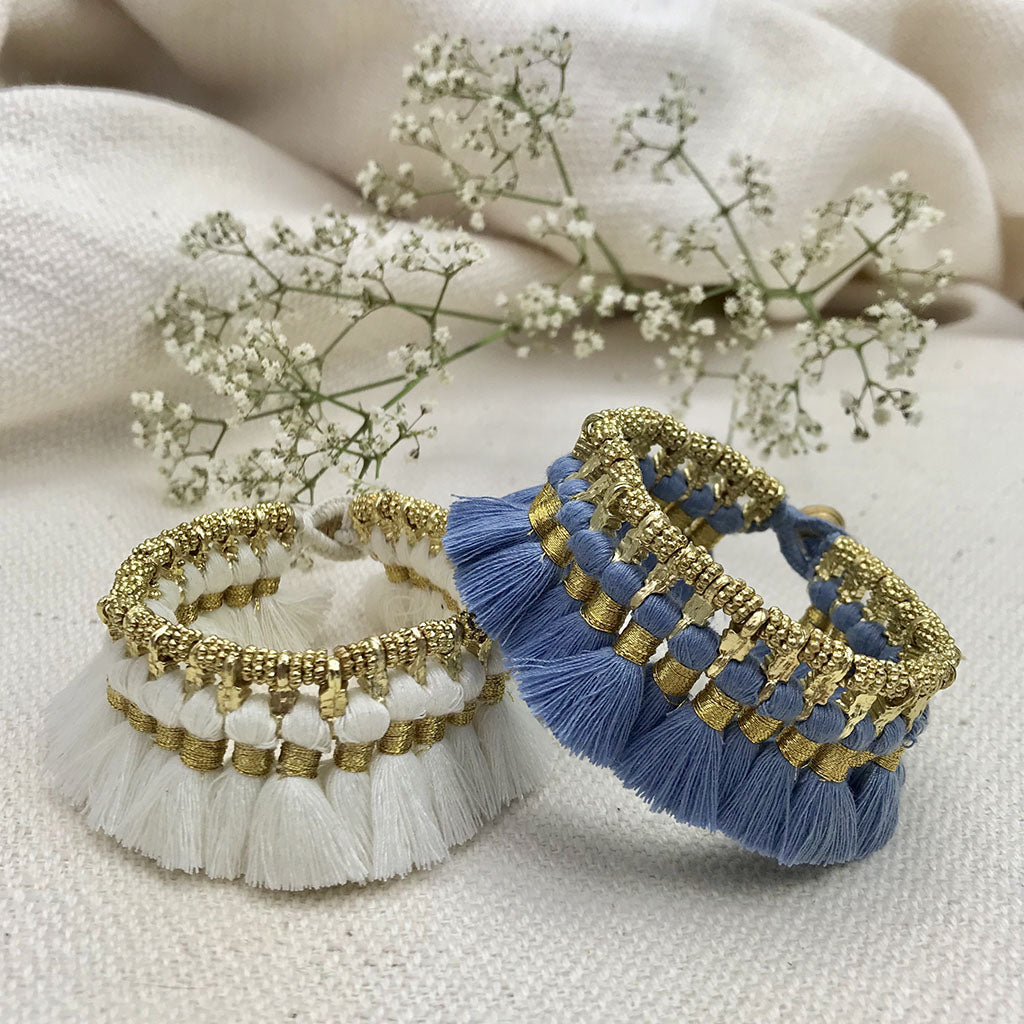 Tassel Statement Cuff Bracelets