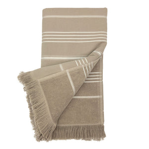 stripes terry handmade towel