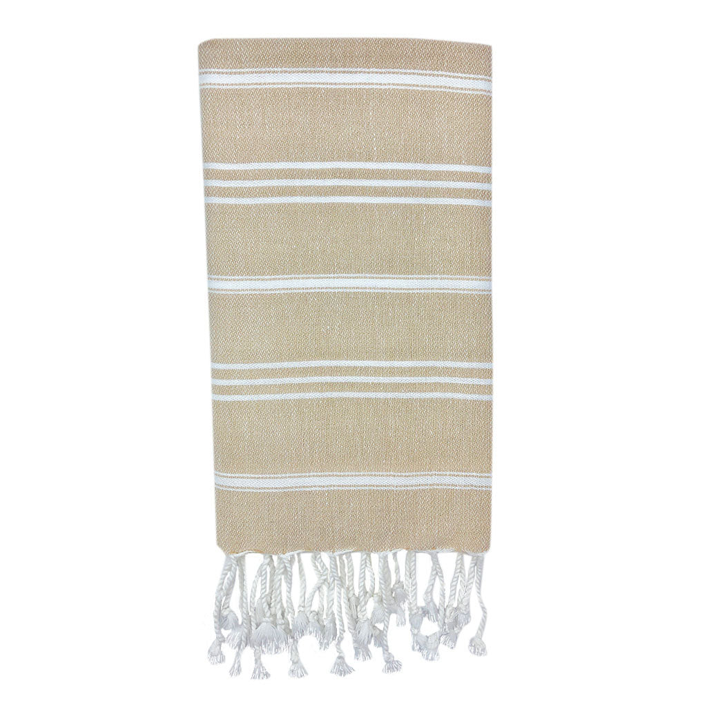 Kuprum Turkish Cotton Hand Towels Set of 4 Decorative Striped Patterne –  Super Cupertino