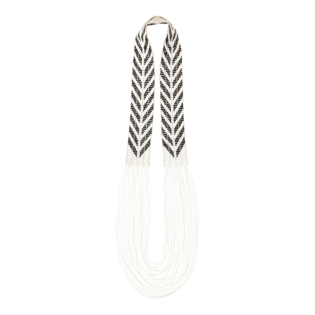 Sidai Warrior chevron necklace