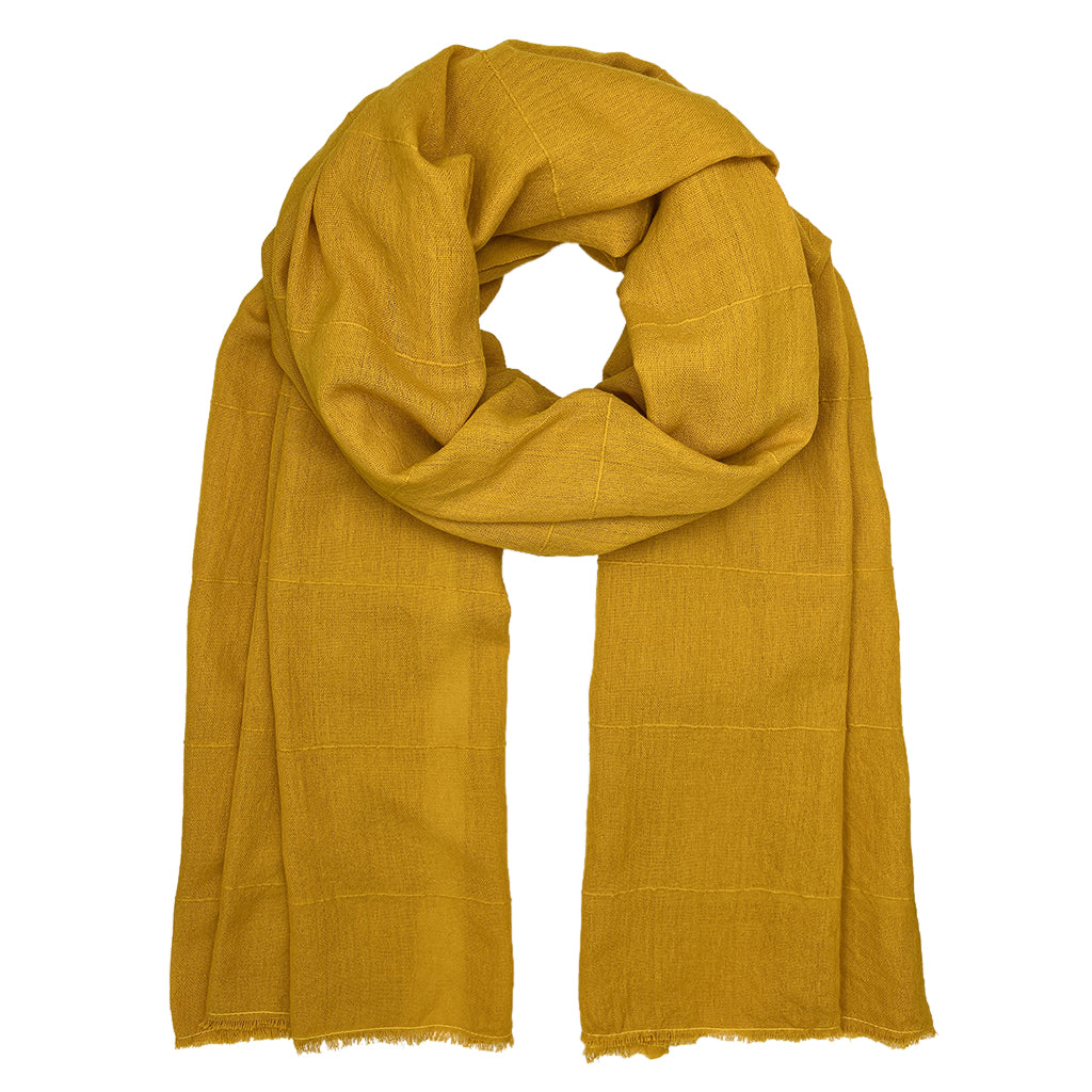 yellow ethiopia scarf handmade